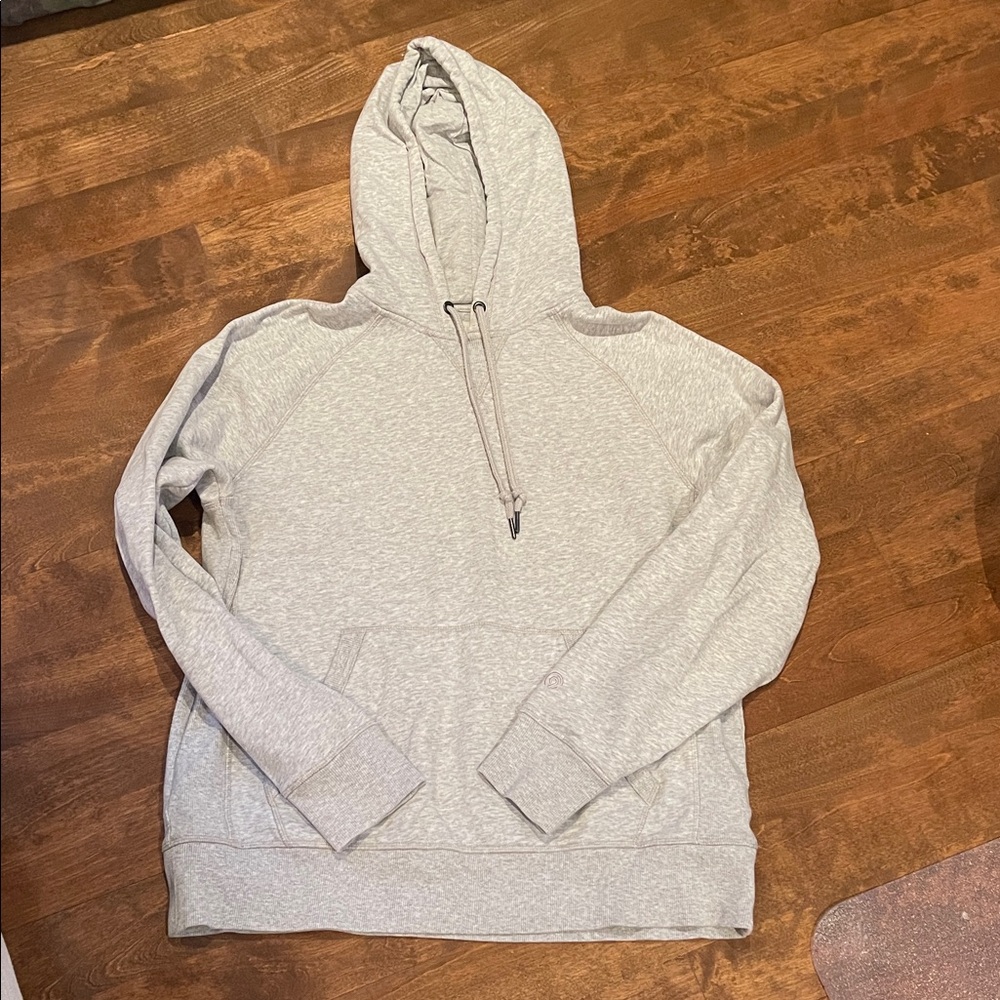 Boy Champion Light Gray Hoodie Sweater